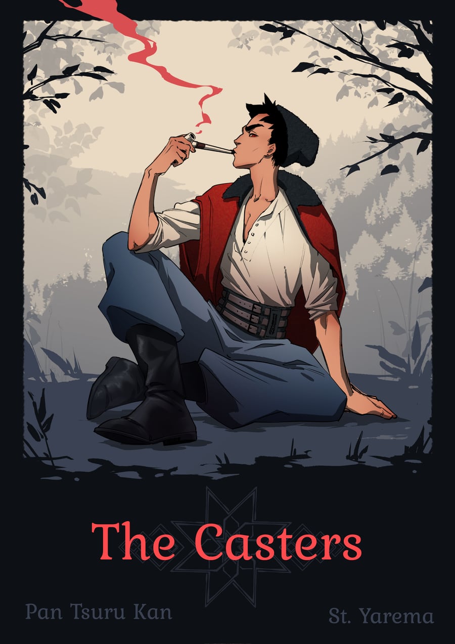 Copertina del webtoon The Casters